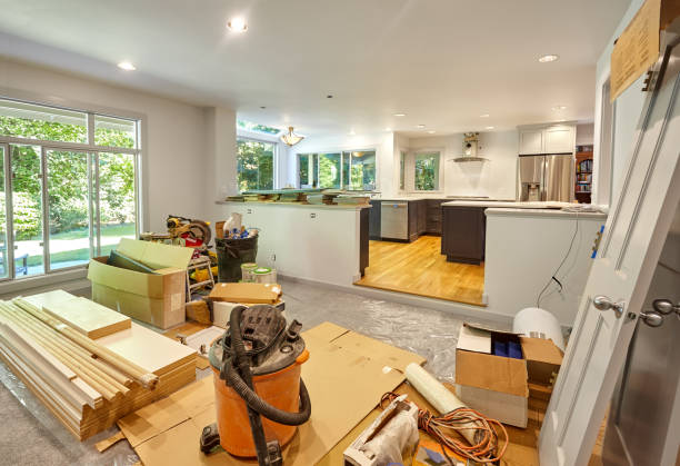 Professional Kitchen Island Installation technician working in Dayton, MD